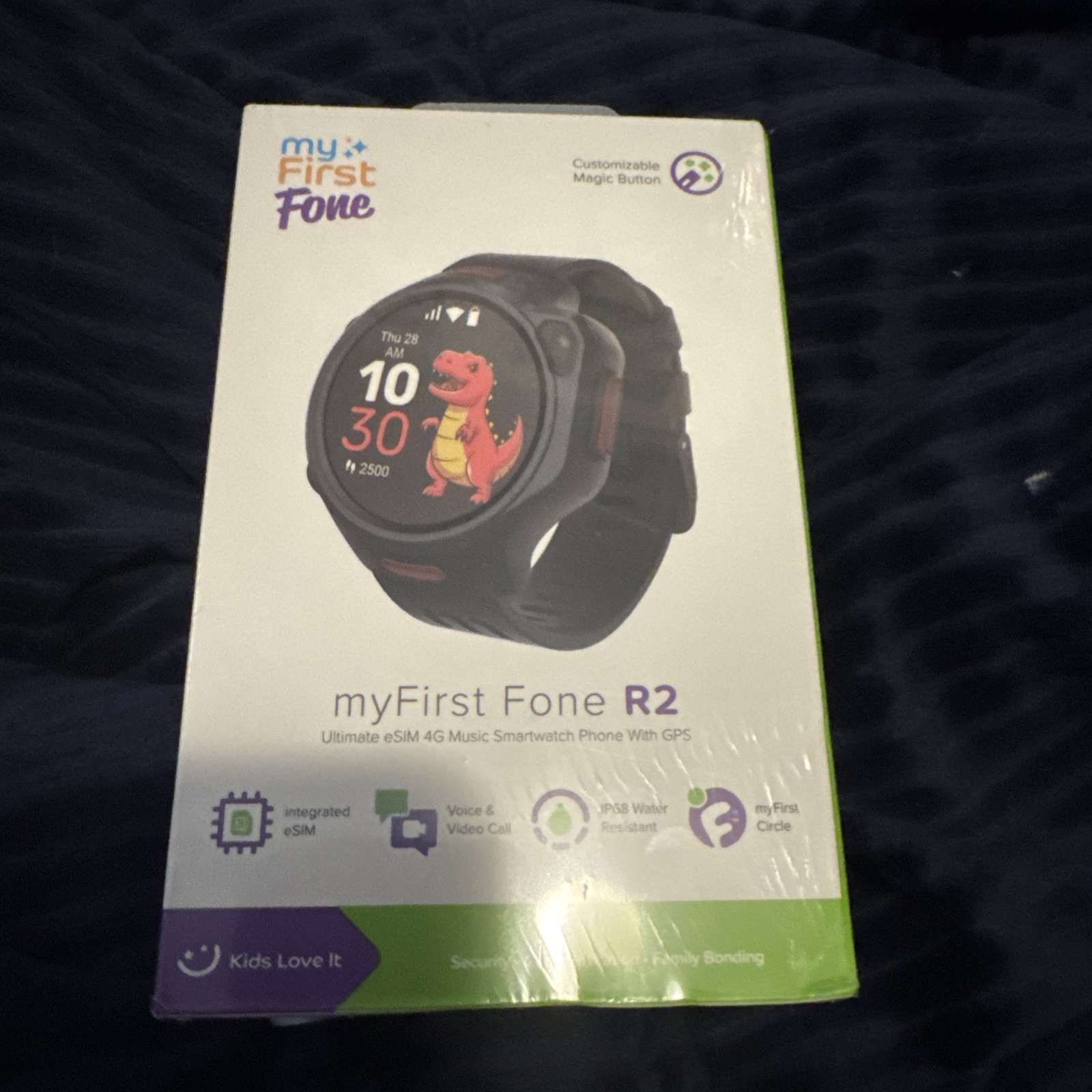 myFirst Fone R2 Kids Smartwatch with eSIM Video Calls Messaging Real-Time GPS