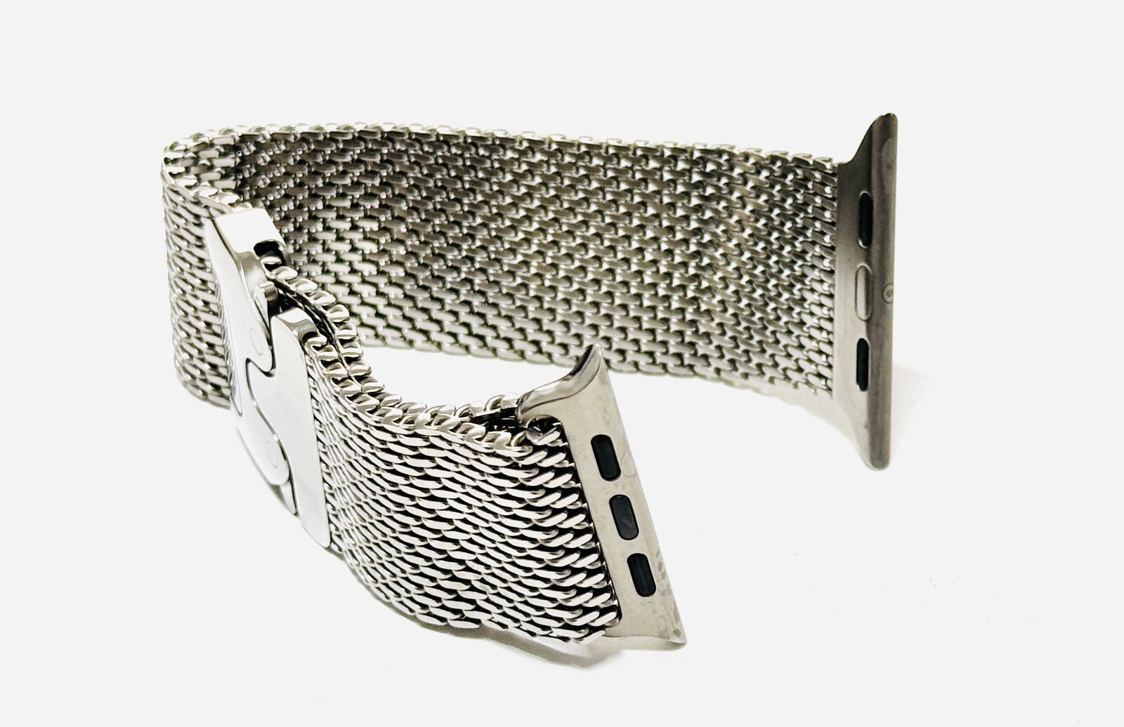 Apple Watch ULTRA 3 49mm CUSTOM Diamond Polished Apple Titanium Milanese Loop
