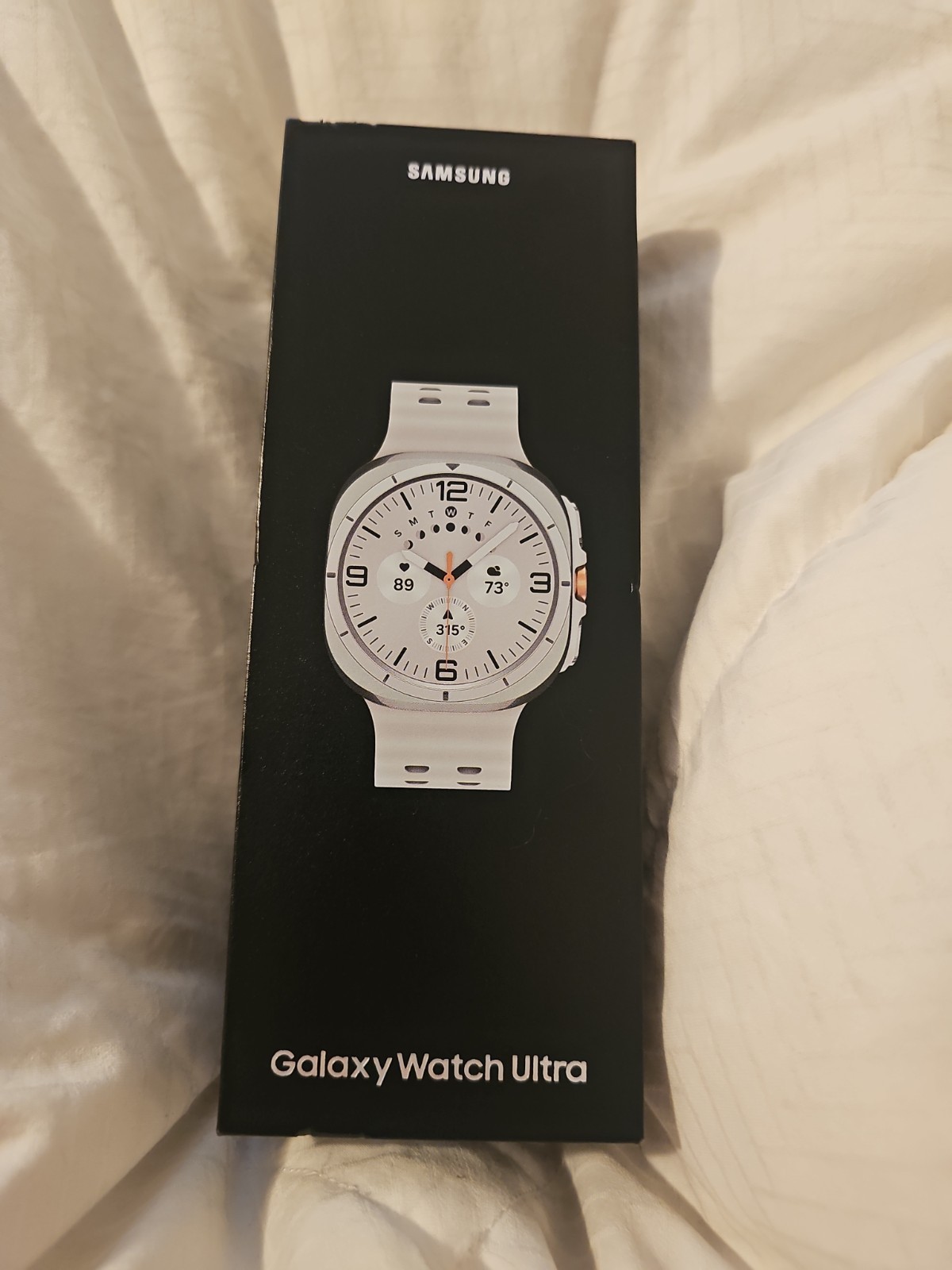 Samsung Galaxy Watch Ultra (2024) 47mm LTE Titanium White – Brand New, Sealed