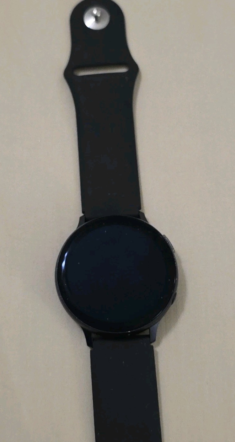 Samsung Galaxy Watch Active 2 SM-R820 44mm Aluminum Case w Black Sport Band
