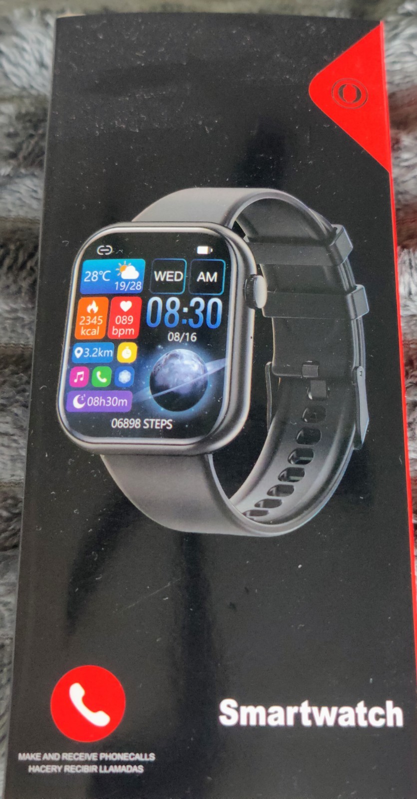 Wearables Smartwatch Cream Color