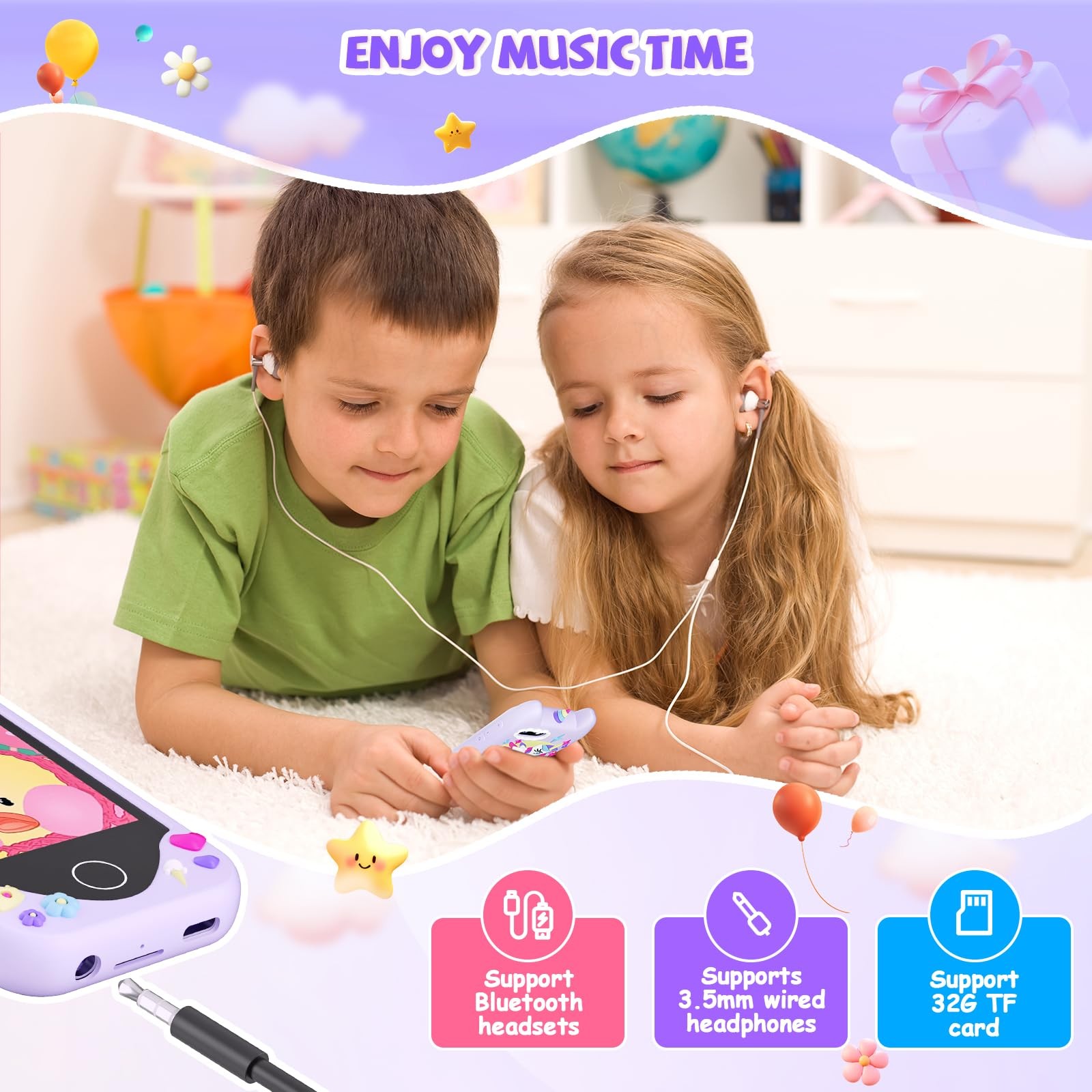 Kids Smart Phone for Girls Gifts – Toddler Christmas Birthday Gift for Age 3 …