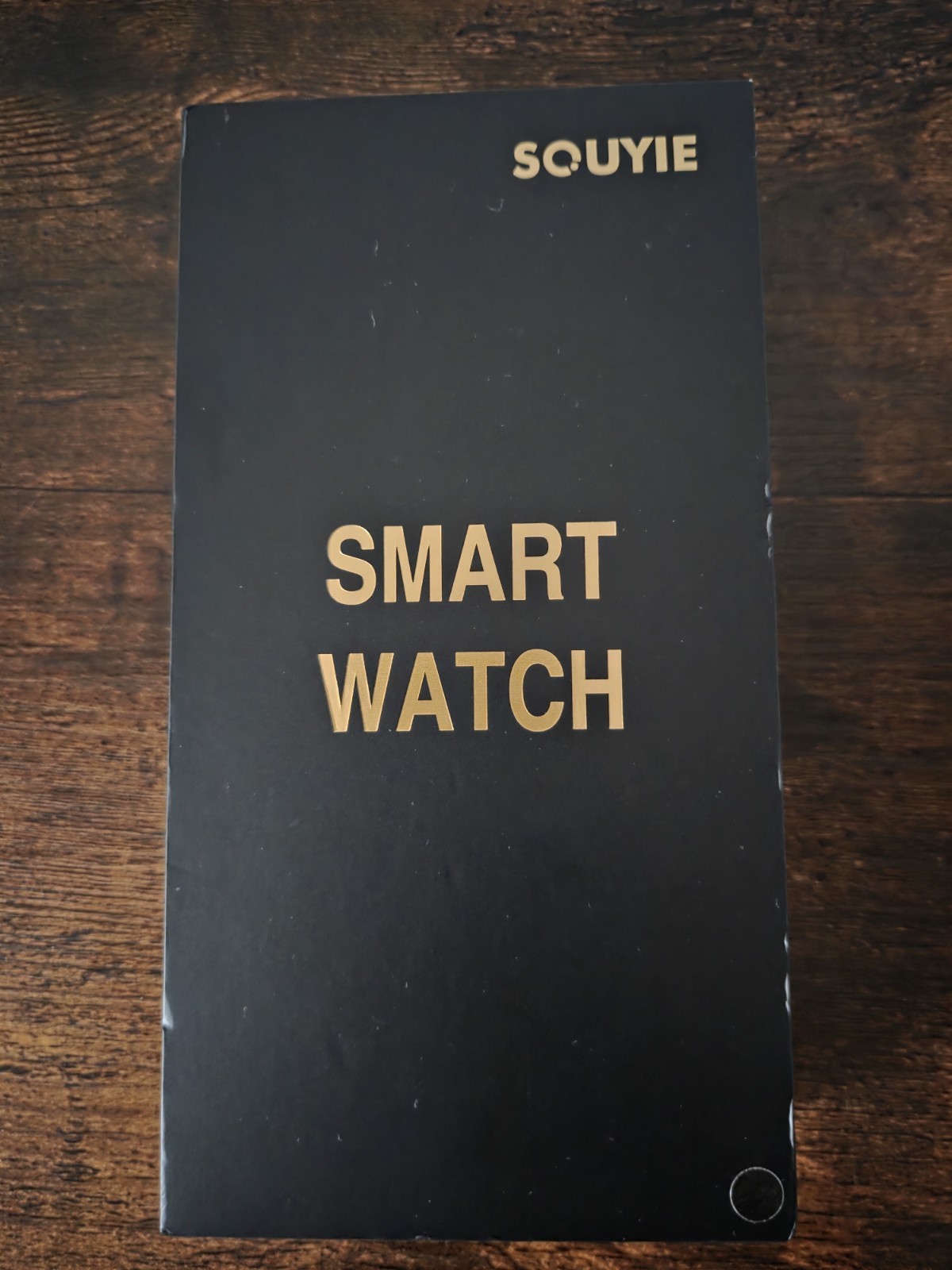 SOUYIE SW-7 Smartwatch 47mm Black Metal Case Black Stainless Band