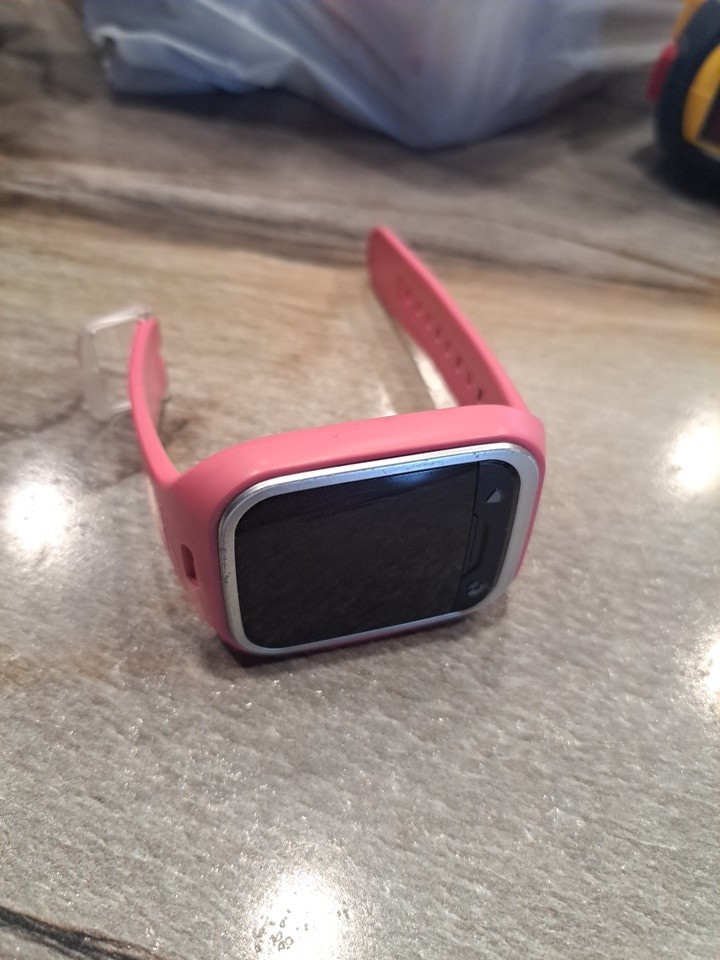 LG-VC110 Pink Verizon GizmoPal 2 Kids Smart Watch LED Indicator GPS Android iOS