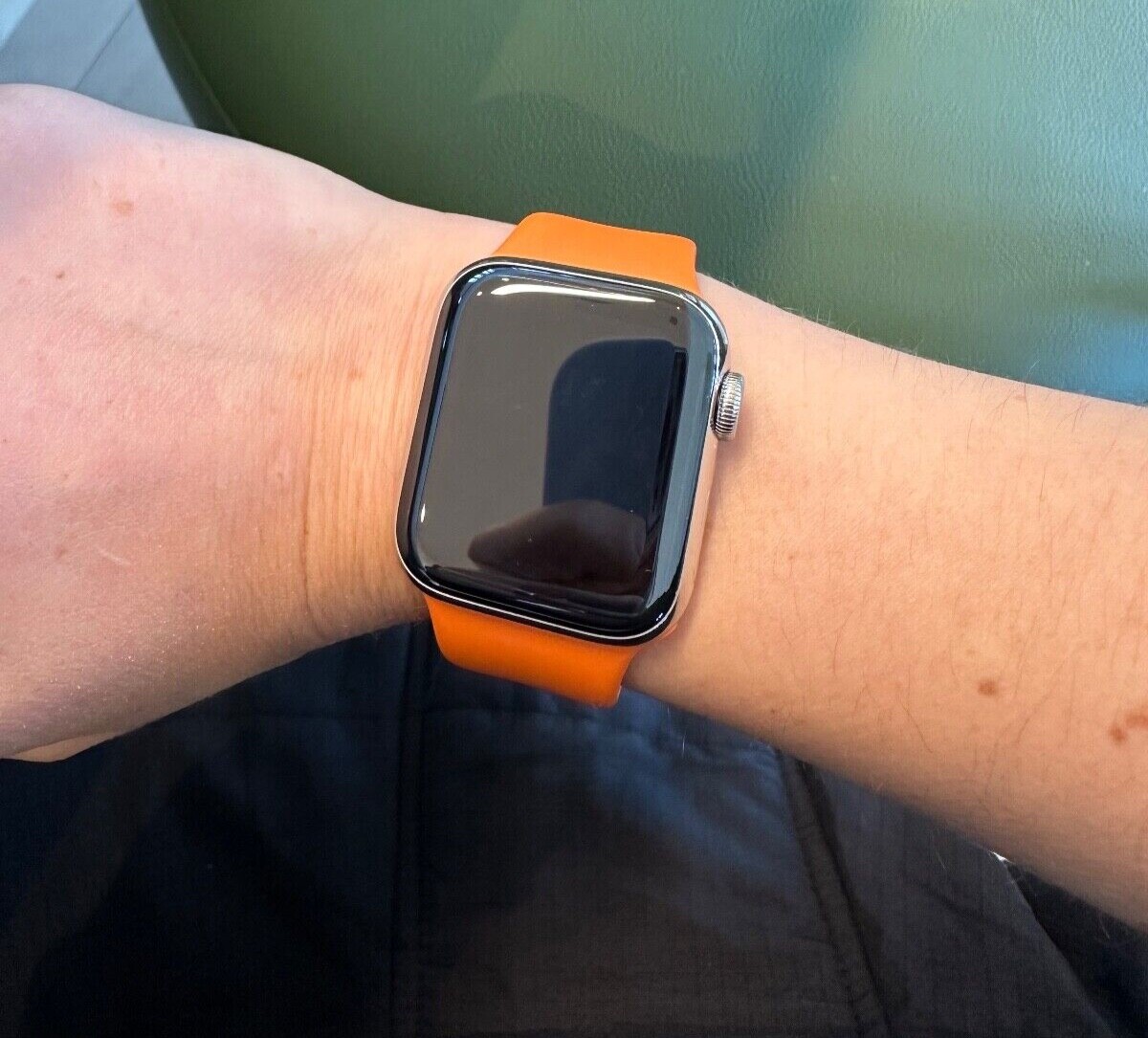 Apple Watch Series 6 Hermès GPS + Cellular, 40mm Stainless Steel with Apple Care