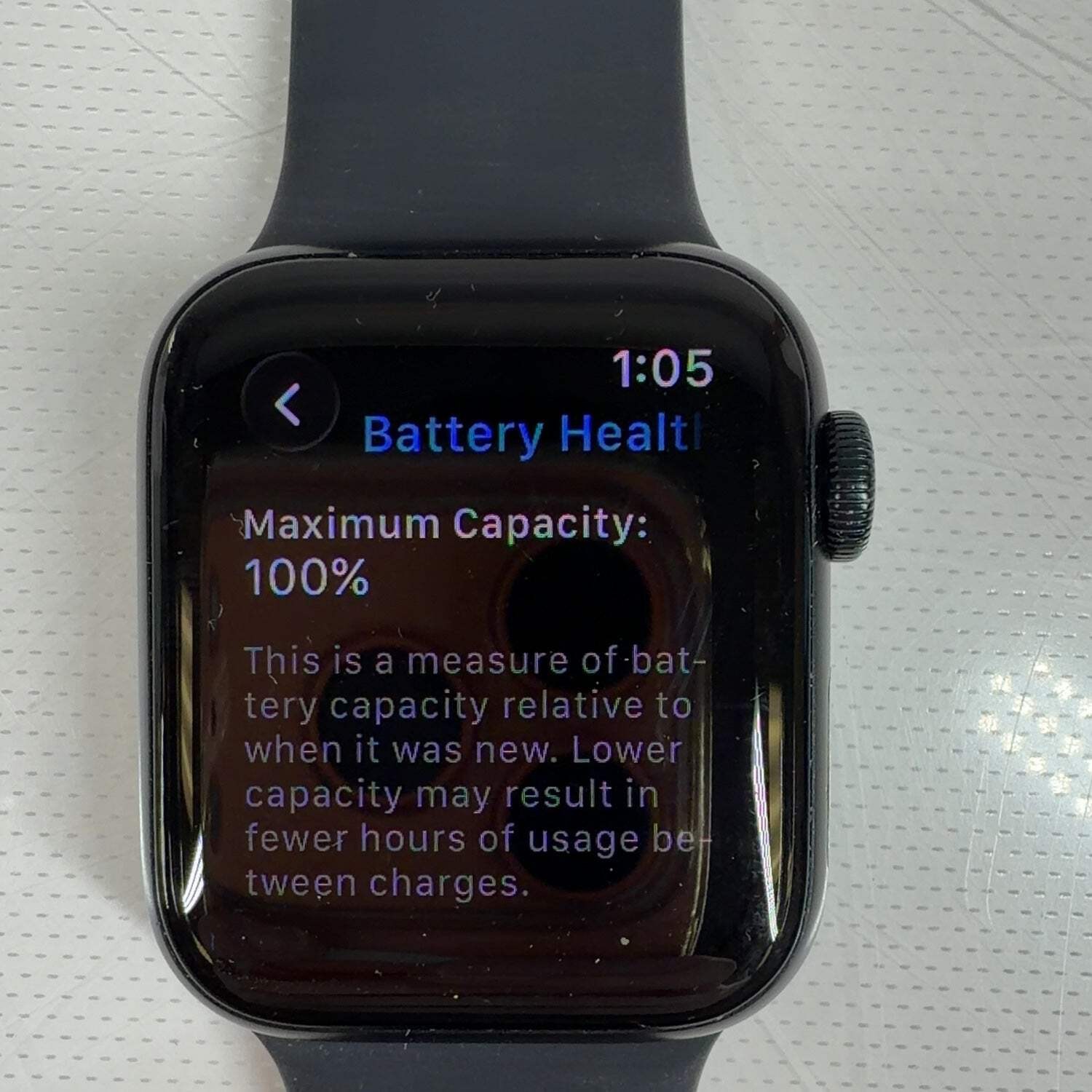 Unlocked Apple Watch SE 3 40MM Midnight Aluminum Black Sport Band MEP94LW/A