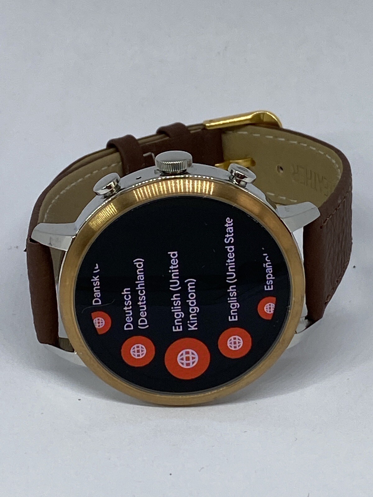 Fossil Gen 4 Authentic Digital Dial Smart Watch Custom Band FTW6016 DC908