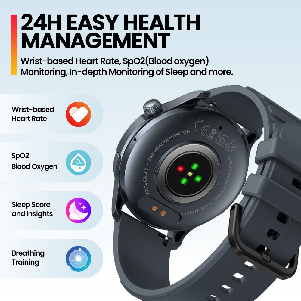 GTR 3 Pro Display Make/Answer Phone Calls Smart Watch Steel Fitness Smartwatch