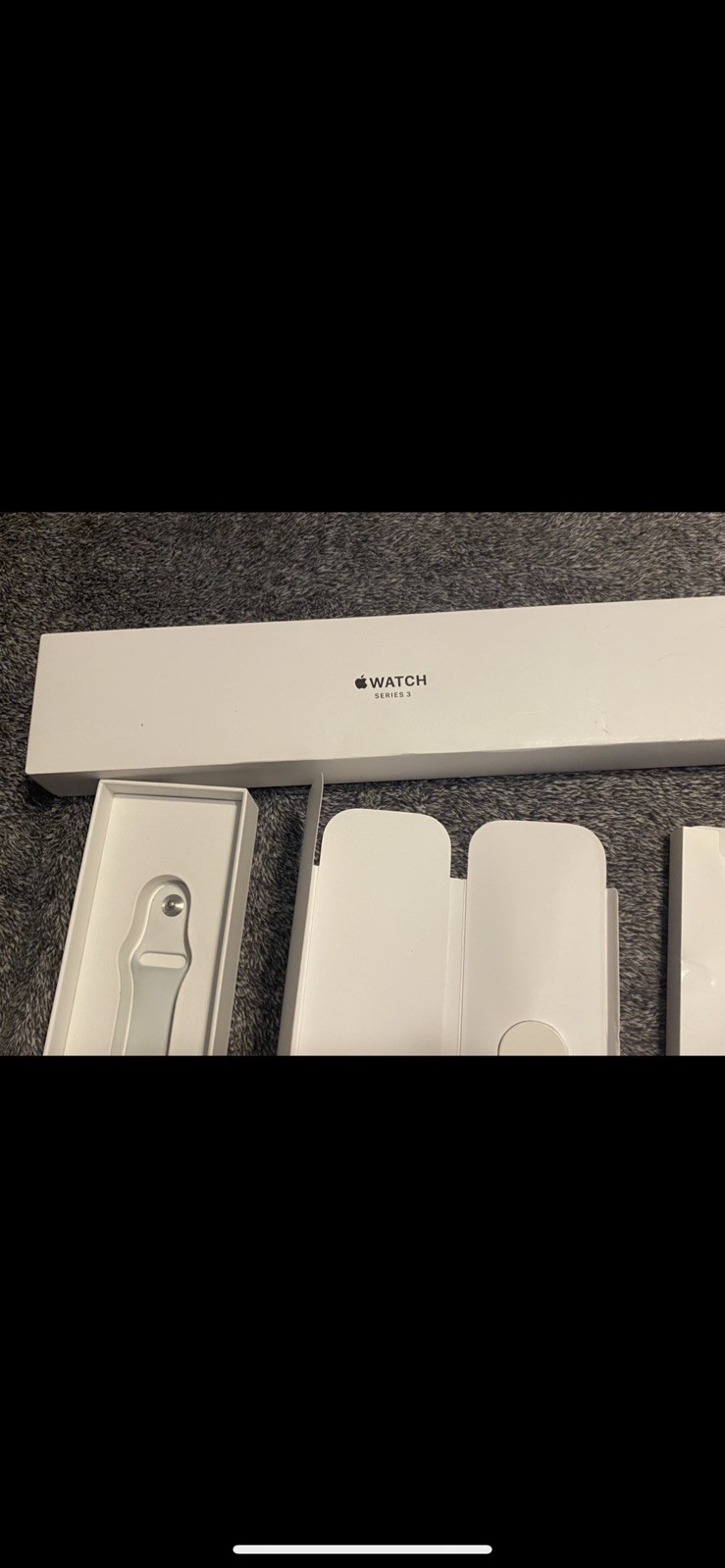 Apple Watch Series 3 Silver Aluminium w/extras