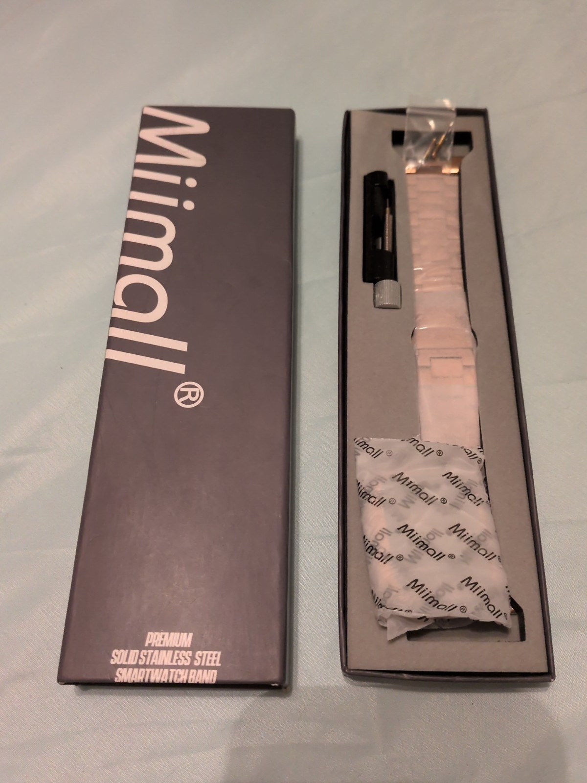 Smartwatch Band Rose Gold Compatible Apple Series 6/5/4