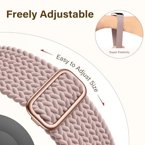 3 Pack Nylon Strap Compatible with Garmin Vivoactive 5/6/3/4s Watch Bands Quick
