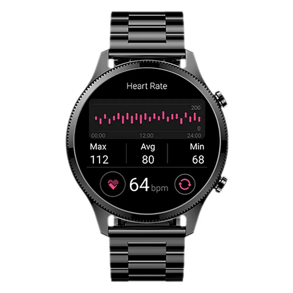 NoiseFit Halo Plus Smartwatch with Bluetooth Calling (37.08mm AMOLED Display, IP