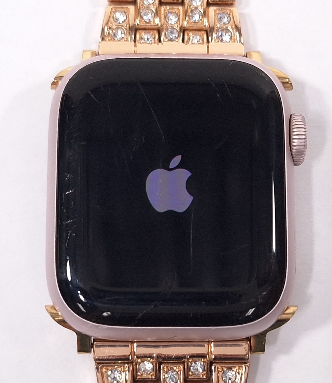 Apple Watch Series 9 (GPS + Cellular) Pink 41mm Aluminum A2982 MRHY3LL/A W/ Band