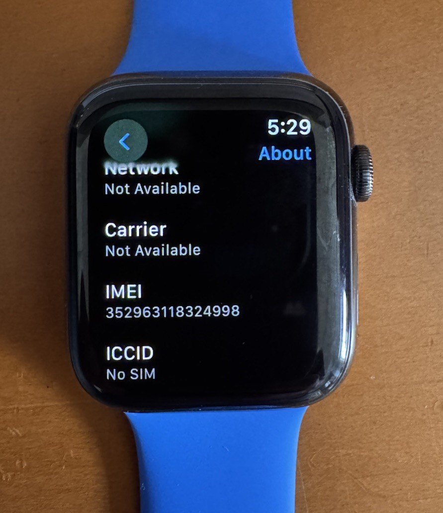 Apple Watch Series 6 44mm Graphite Stainless Steel GPS + Cellular A2294 w/ Box