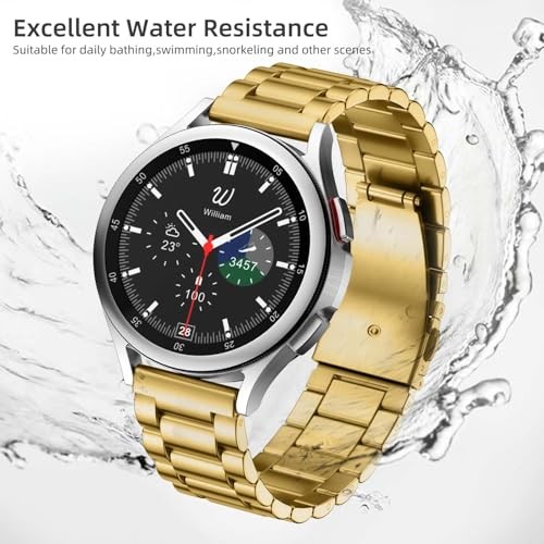 Stainless Steel Strap/Band Compatible with Samsung Galaxy Watch 8 FE 40mm Women