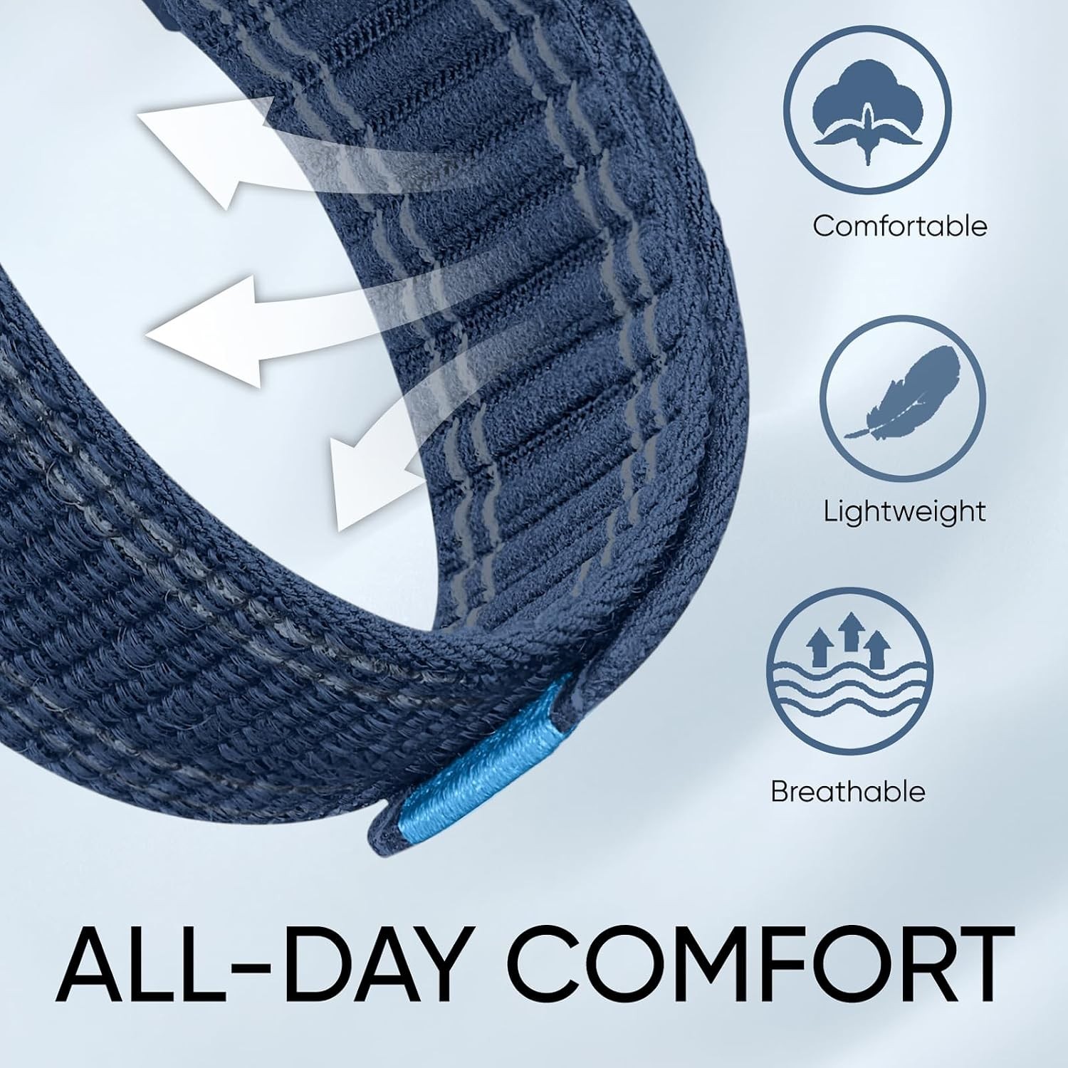 Adjustable Fabric Strap Compatible with Samsung Galaxy Watch 5 41mm