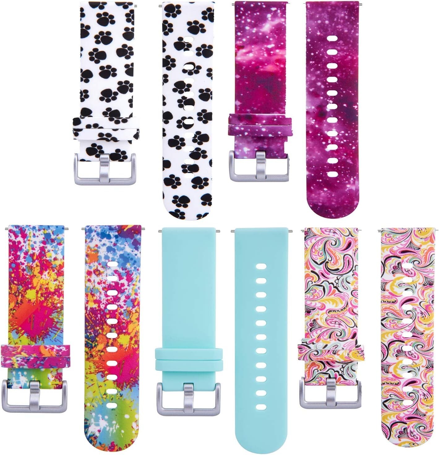 Stylish 20MM Kids Smartwatch Bands with Adjustable Fit for Active Lifestyles