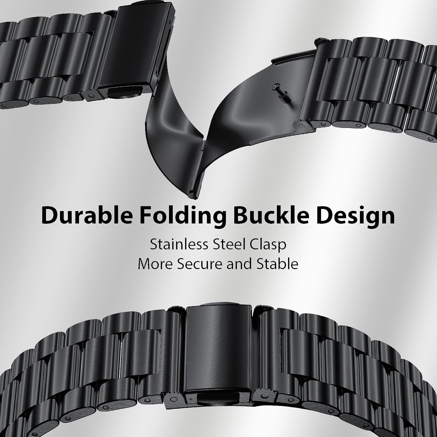 Stainless Steel Replacement Strap for Galaxy Watch Ultra 47mm, Men’s Band