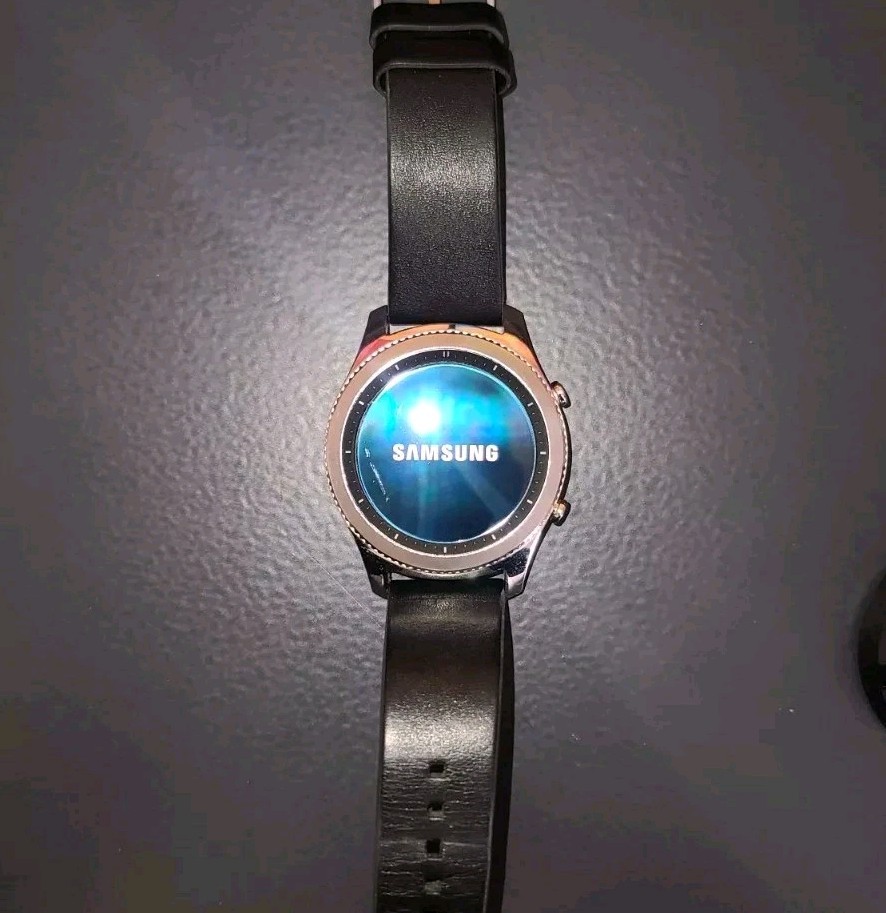 Samsung Galaxy Gear S3 Classic Black Bluetooth Smartwatch Heart Monitor Watch