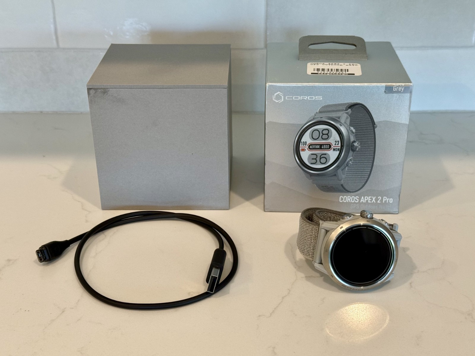 COROS Apex 2 Pro Grey GPS Multisport Watch – Grey Titanium
