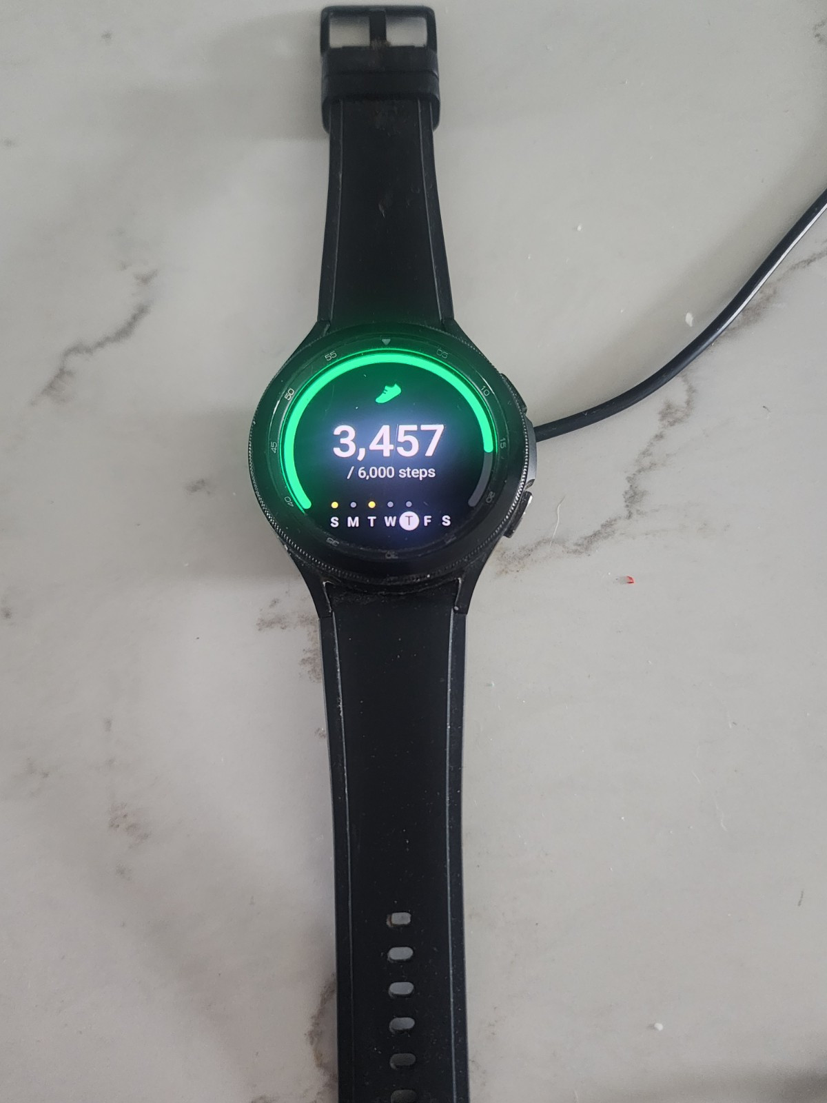 Samsung Galaxy Watch4 Classic SM-R895 46mm Stainless Steel Case .All In Black