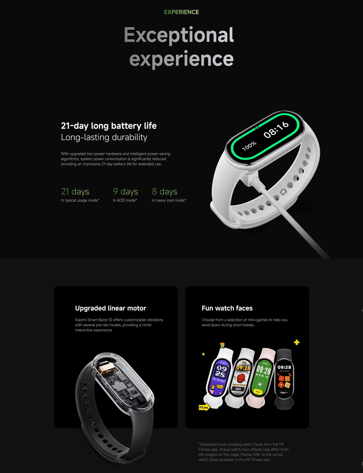 Global version of Xiaomi smart bracelet 10 1.72-inch AMOLED display watch 5ATM