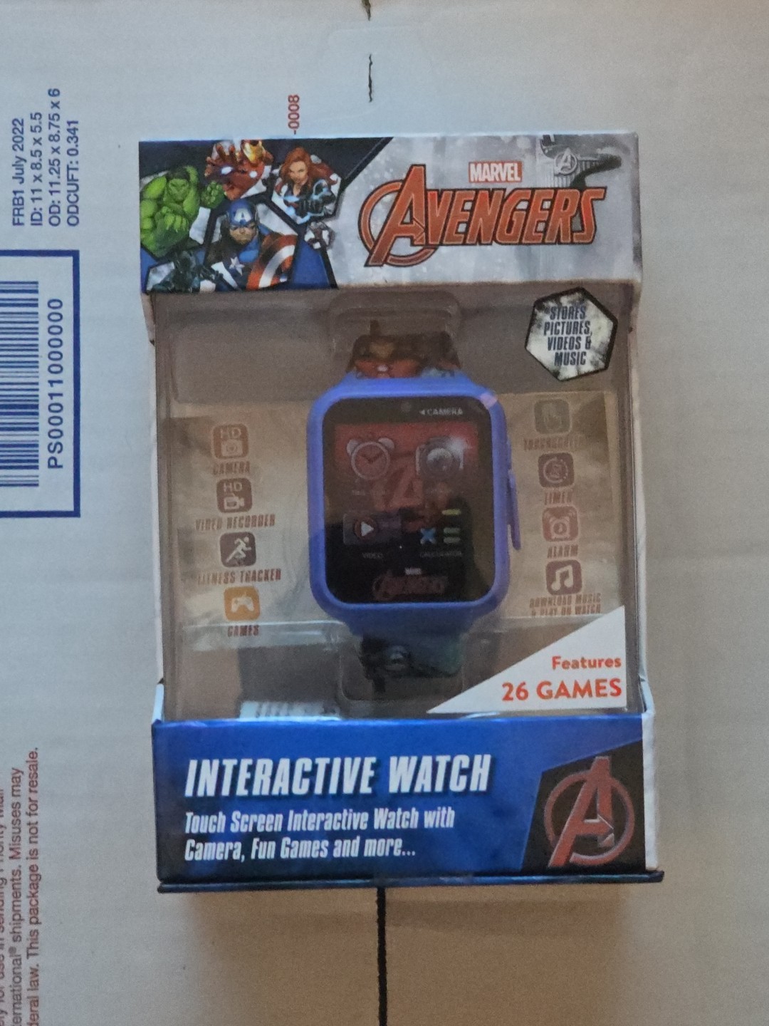 Marvel The Avengers Captain America Interactive Watch