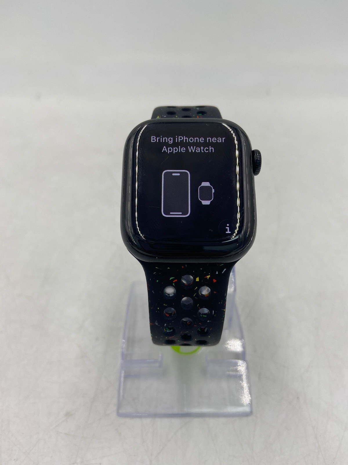 GPS Only Apple Watch Series 11 42MM Jet Black Aluminum Volt Splash Nike Sport Ba