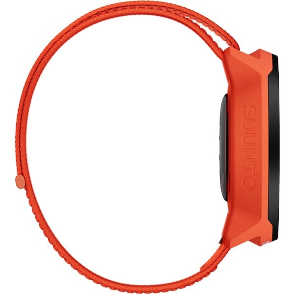 SUUNTO RUN CORAL ORANGE 46mm Textile Strap AMOLED GPS Smartwatch SS051112000