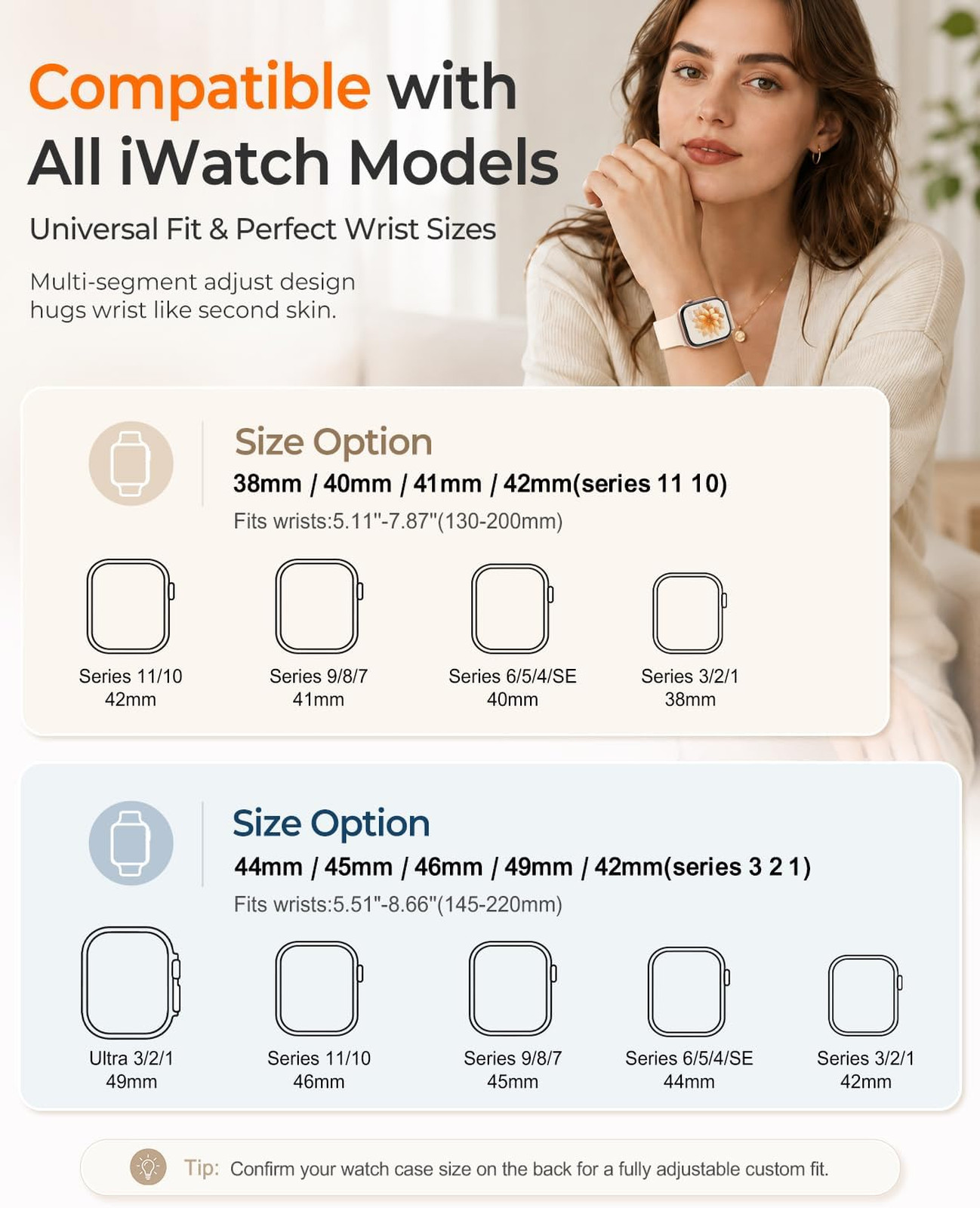 Magnetic Silicone Sport Band for Apple Watch 38mm 40mm 41mm 42mm 44mm 45mm 46mm