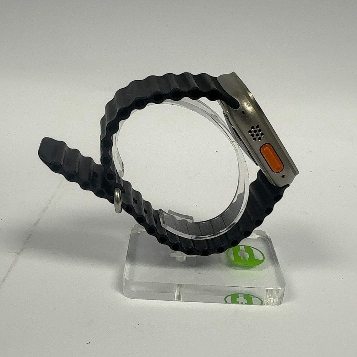 GPS Only Apple Watch Ultra 2 49MM Black Titanium Aftermarket Band MREW3LW/A