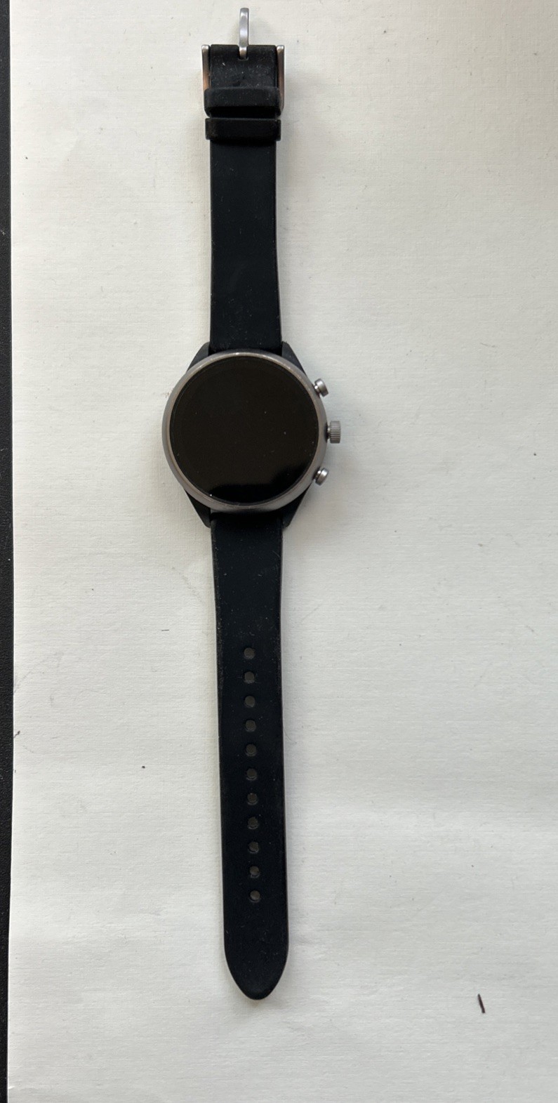Fossil Sport 41mm Fitness Smartwatch Model DW9F1 Silicone Band – FTW6024 Tested