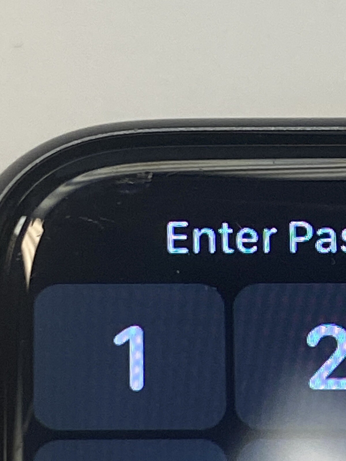 Apple Watch Series 4 44 mm Space Gray Aluminum Case with New Blue Band