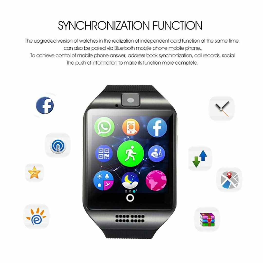 Smart Watch Pedometer GSM Phone Sport Bracelet Sleep Tracker for Android Phones