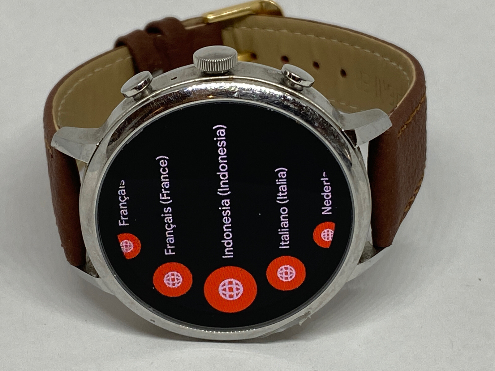 Fossil Gen 4 Authentic Digital Dial Smart Watch Custom Band FTW6014 DC83