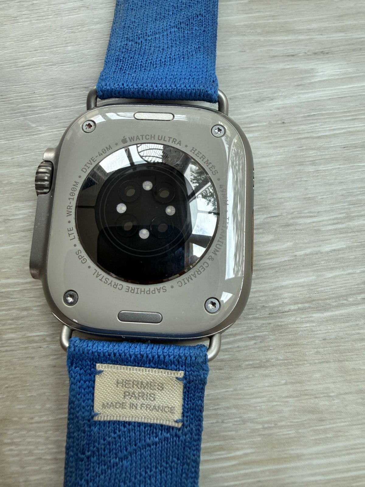 Apple Watch Hermès 49mm Ultra 2 En Mer (Blue) GPS + Cellular
