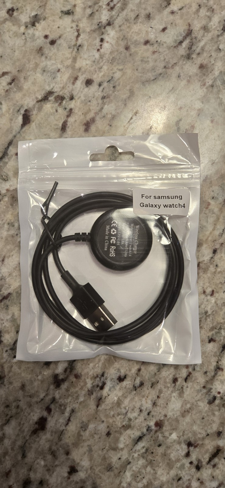 Samsung Galaxy Watch 4 (44mm) – Used, Cracked Screen – Includes Accessories