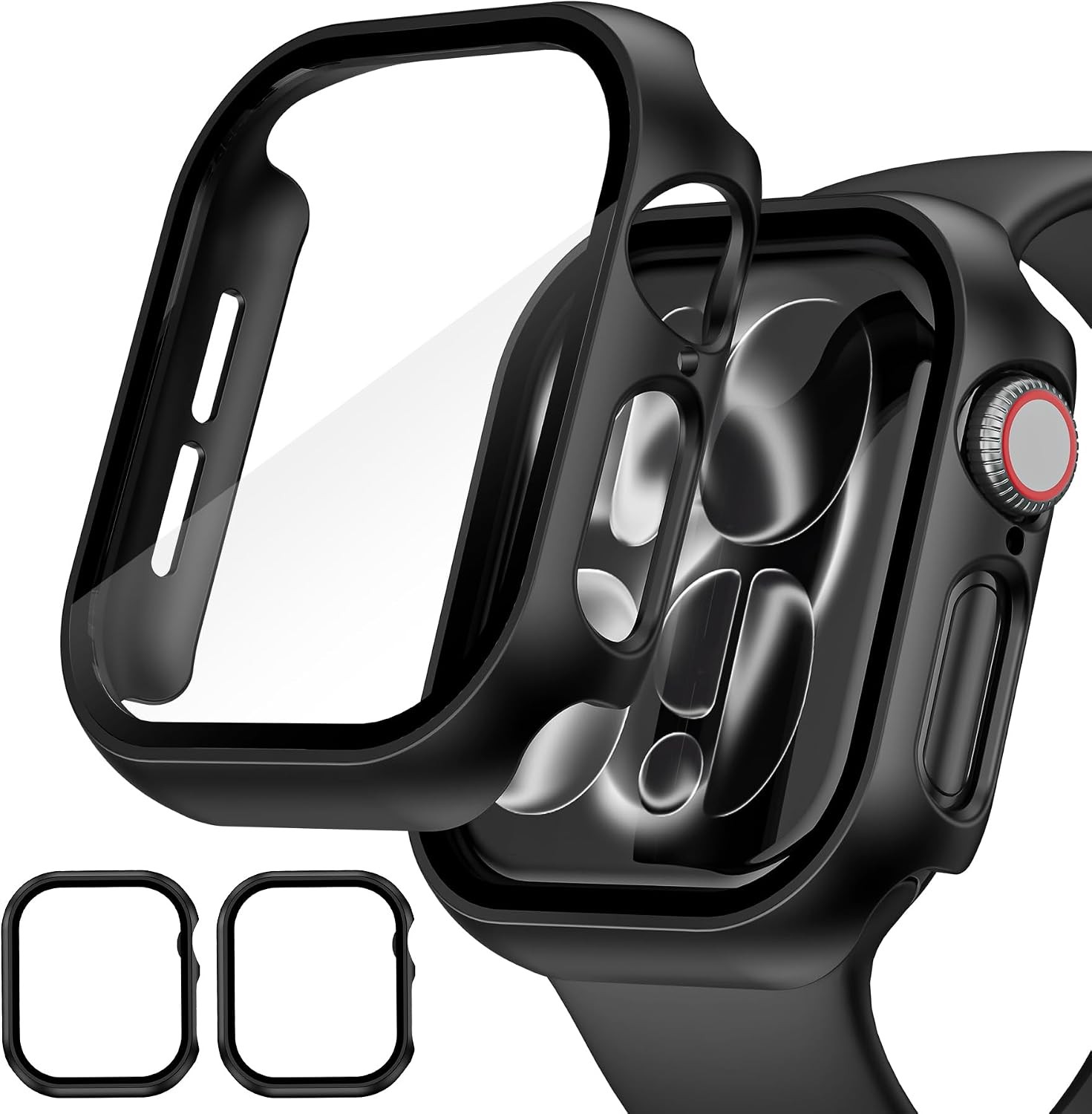 2 Pack Anti-Scratch Tempered Glass Screen Protector for 42mm Apple Watch Series