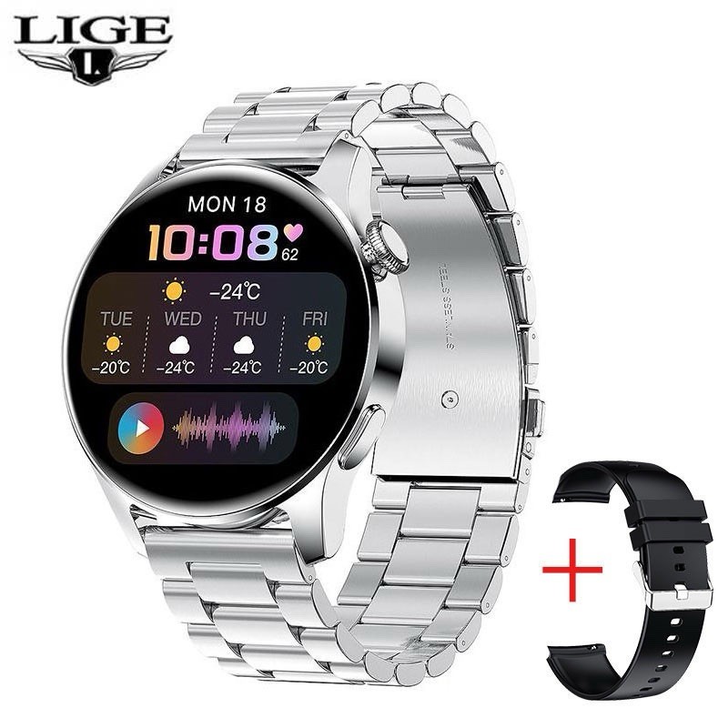Lige Men’s Smart Watch – New – Open Box Model: ST1