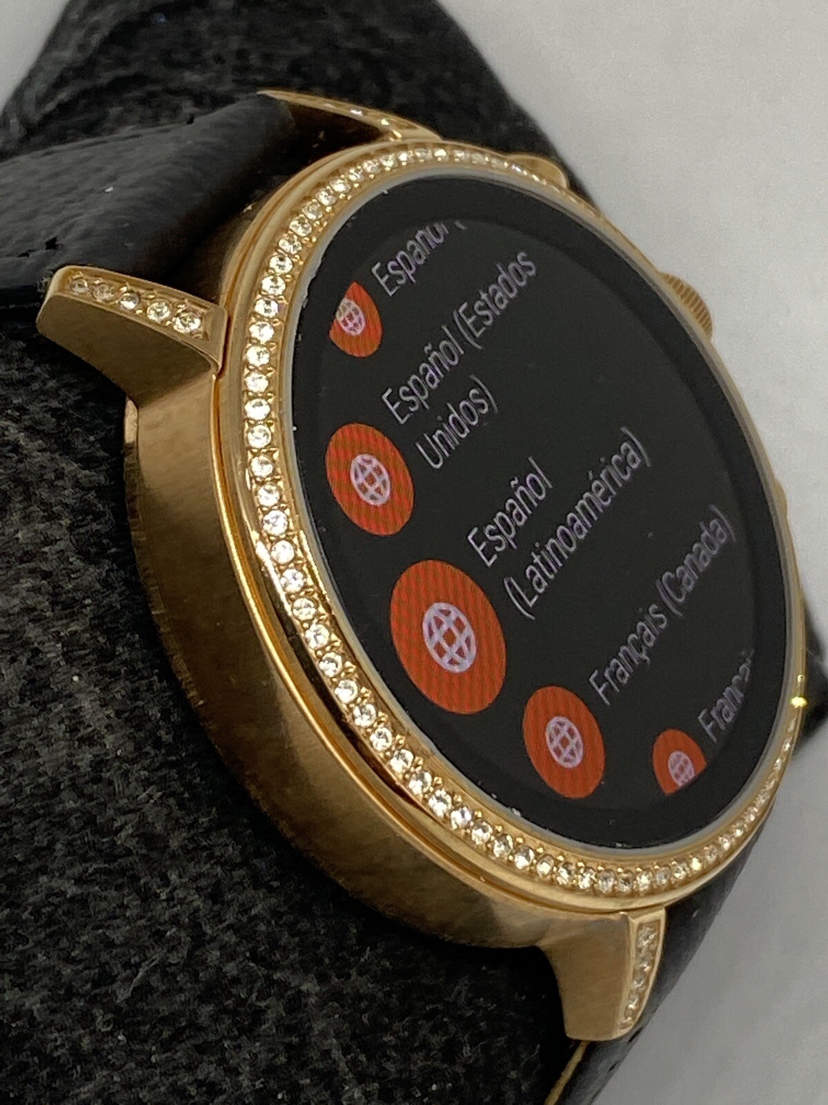 Fossil Gen 4 Authentic Digital Dial Smart Watch Custom Band FTW6015 LT308