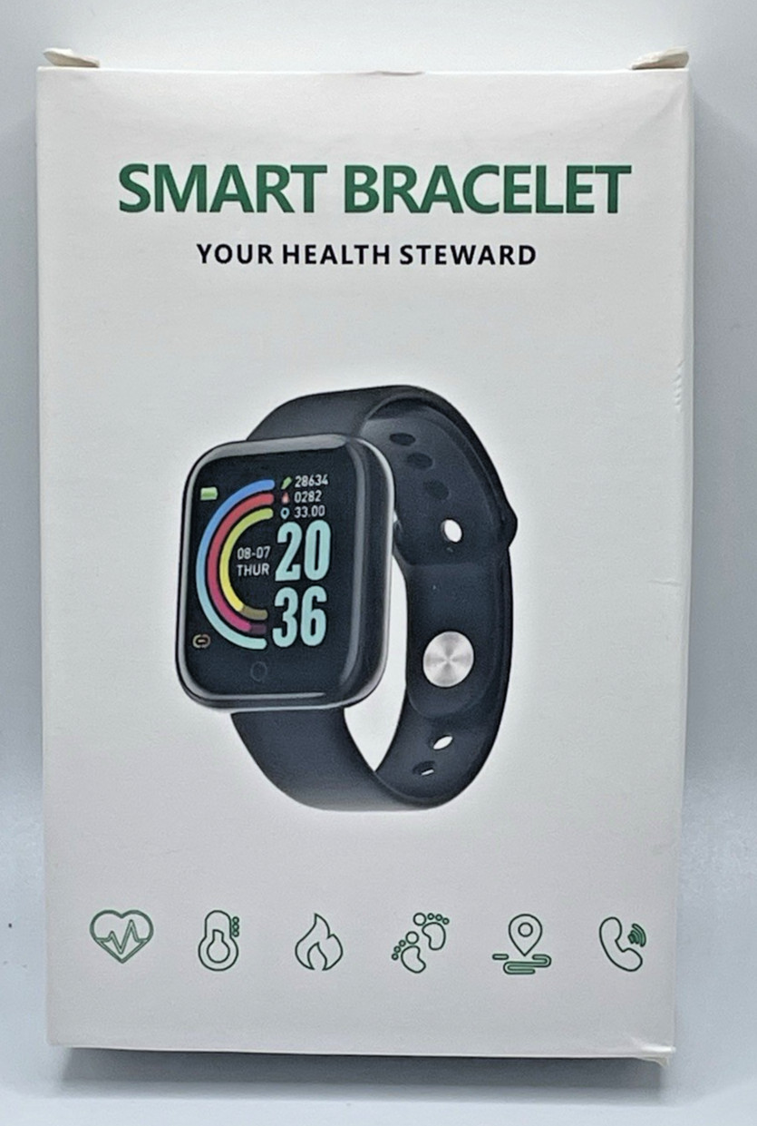 Smart Bracelet “Your Health Steward” Fitness Tracker/ Smart Health & HR Monitor
