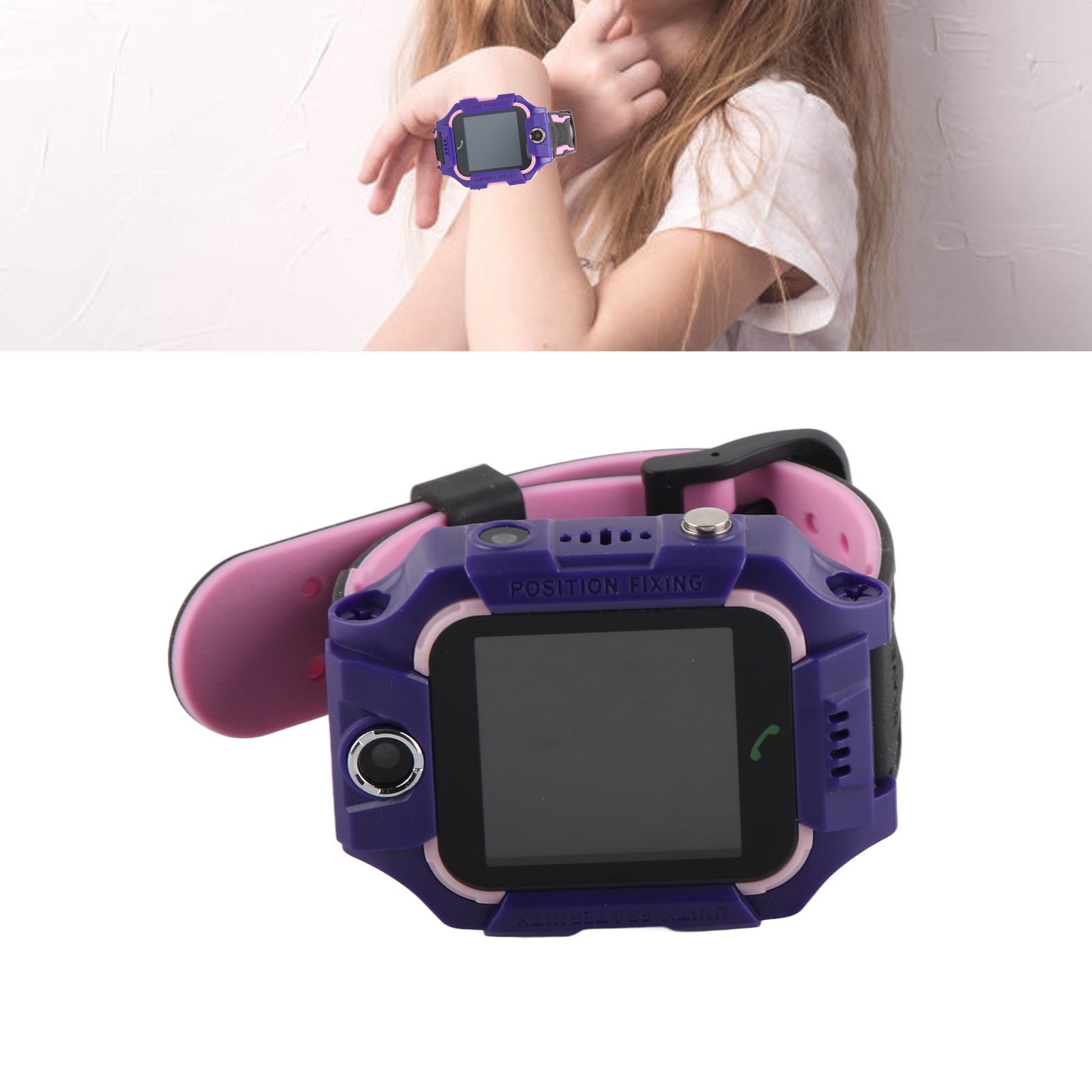Kids Smartwatch 1.44 Inch HD Color Touch Screen 2G GSM IP67 Waterproof Cell VYFB