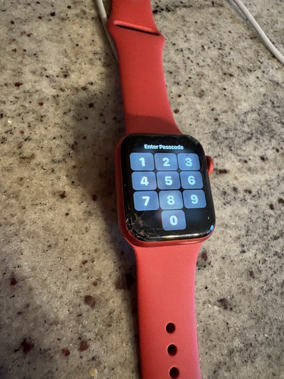 Apple Watch Series 6 40mm Product Red, Sport Band (GPS), SEE pics