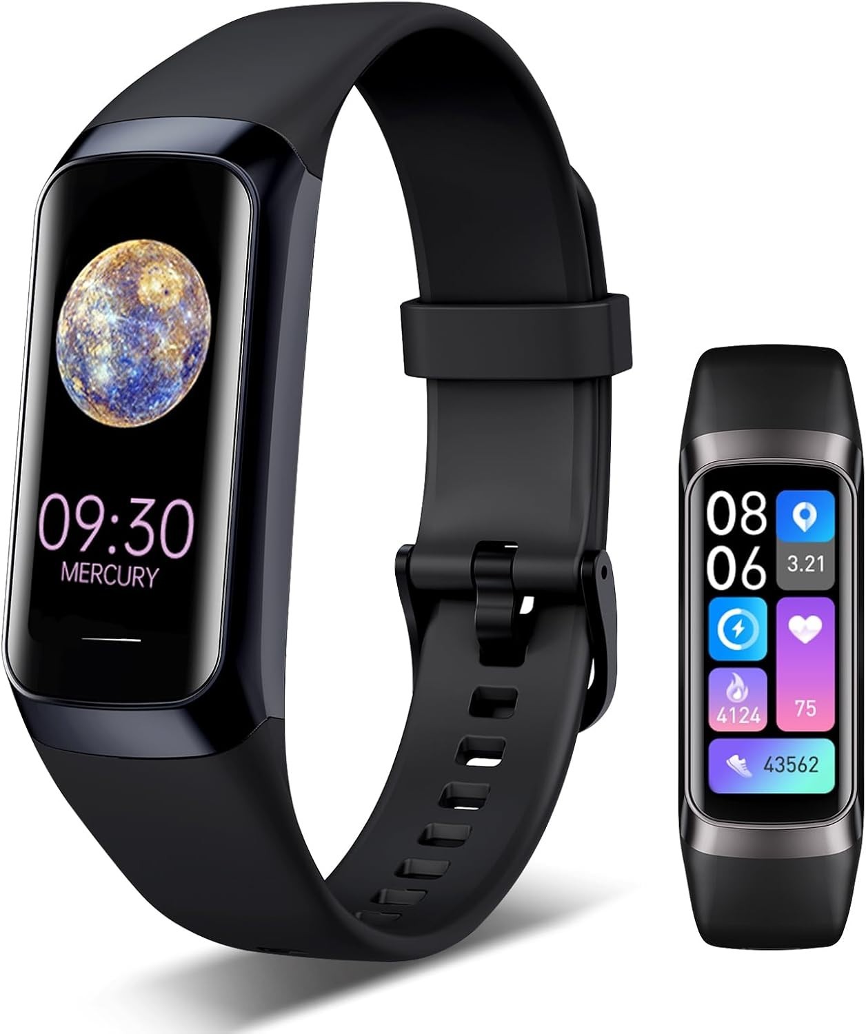 Daily Health & Fitness Tracker Smart Watch with AMOLED Screen – Waterproof