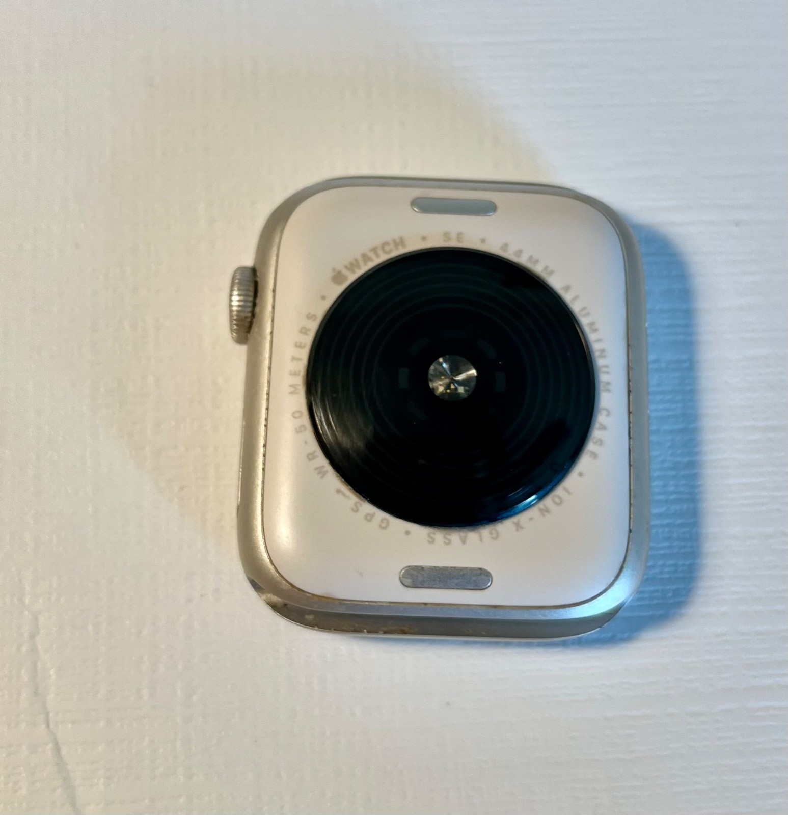 Apple Watch SE 44mm Starlight Aluminum Case with Starlight Sport Band