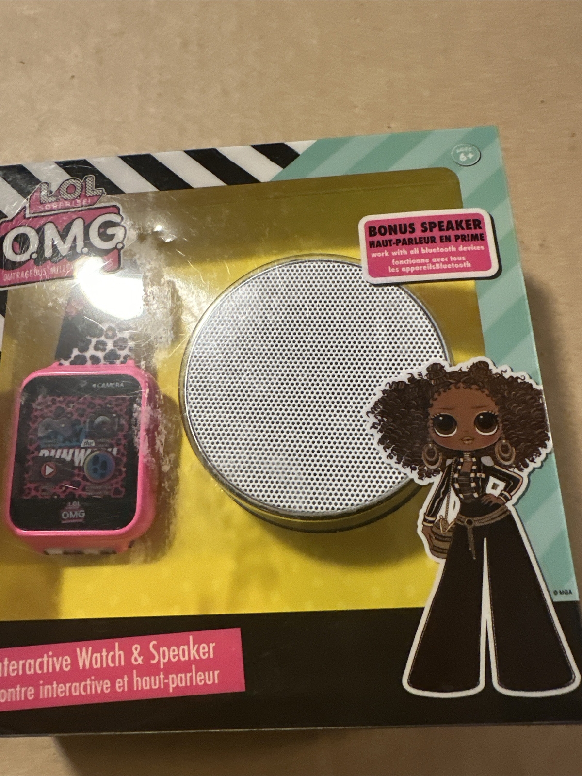 LOL Surprise O.M.G Interactive Kid’s Watch And Speaker Brand New Factory Sealed
