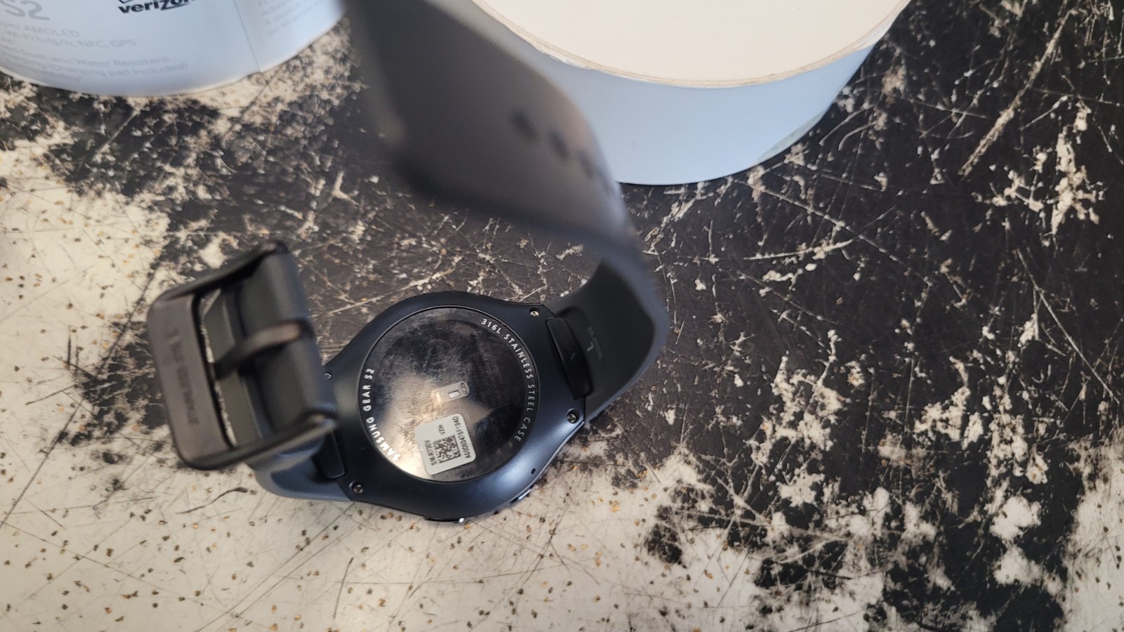 Samsung Gear S2 SM-R730V Smart Watch WEAK BATTERY Does Work w Case