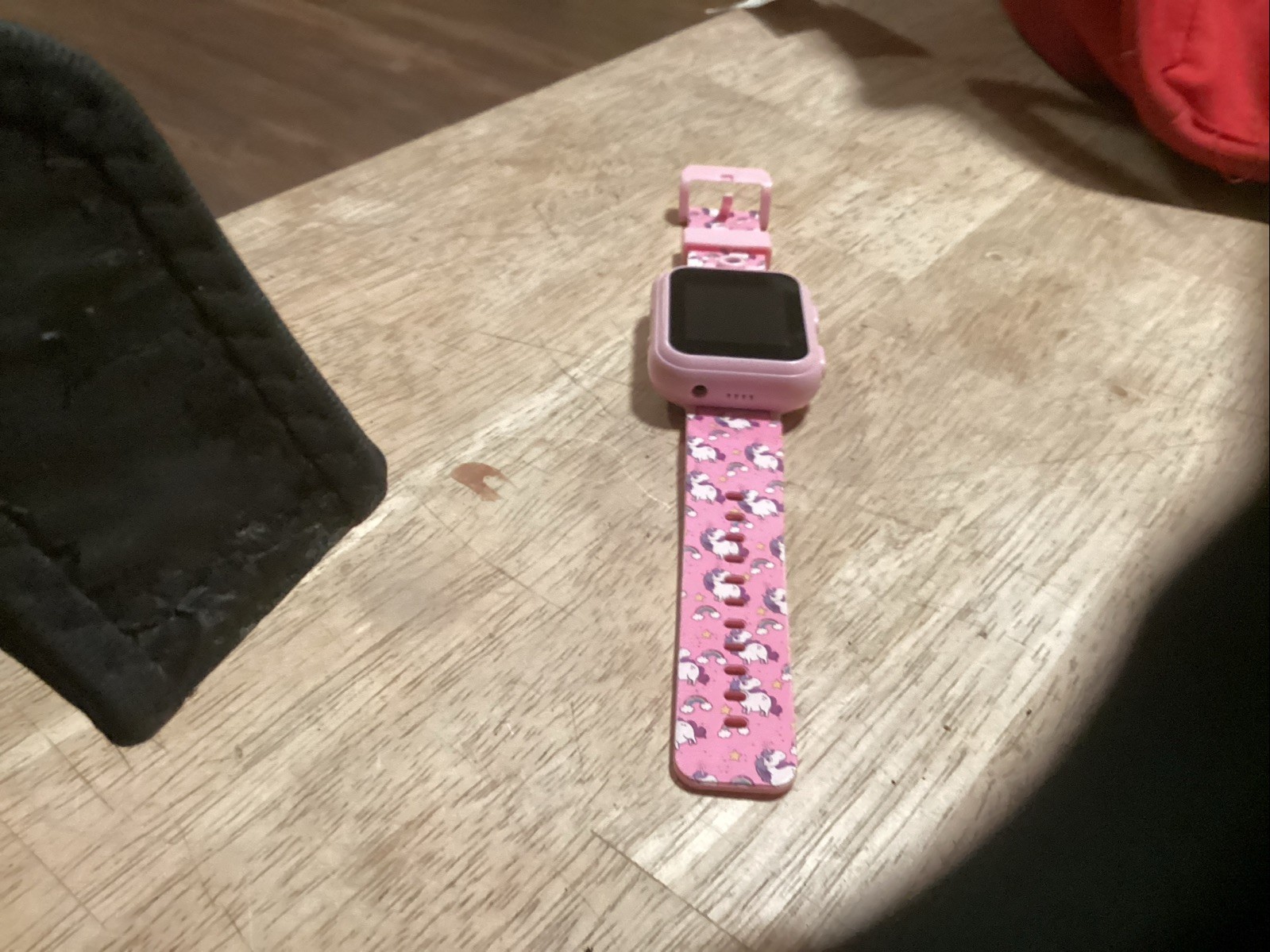 PLAYZOOM Kid’s 2 Pink Unicorn Print Tpu Strap Smart Watch 41mm