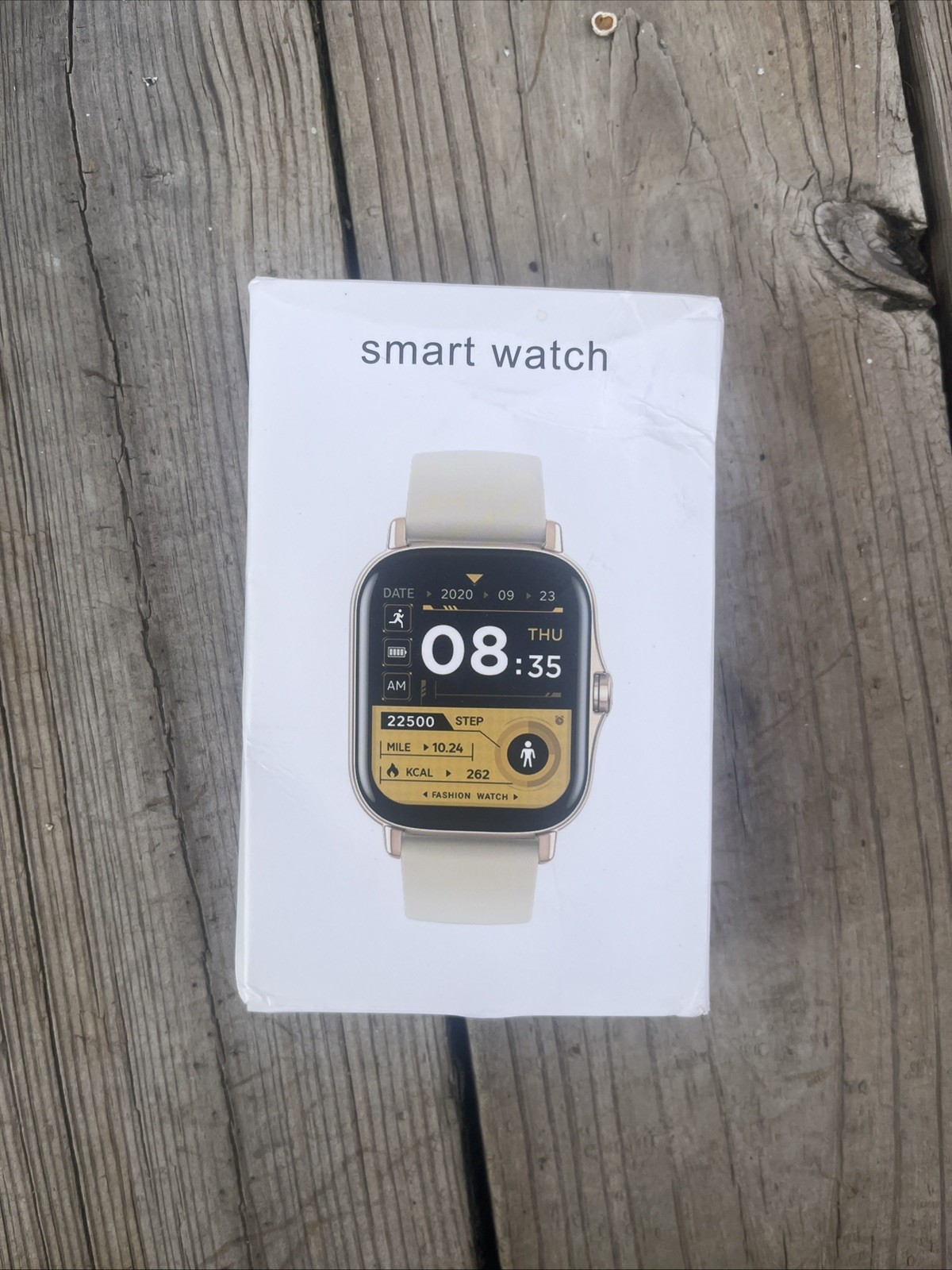 Smart Watch Fitness Tracker Step Calorie Counter New in Box Touchscreen