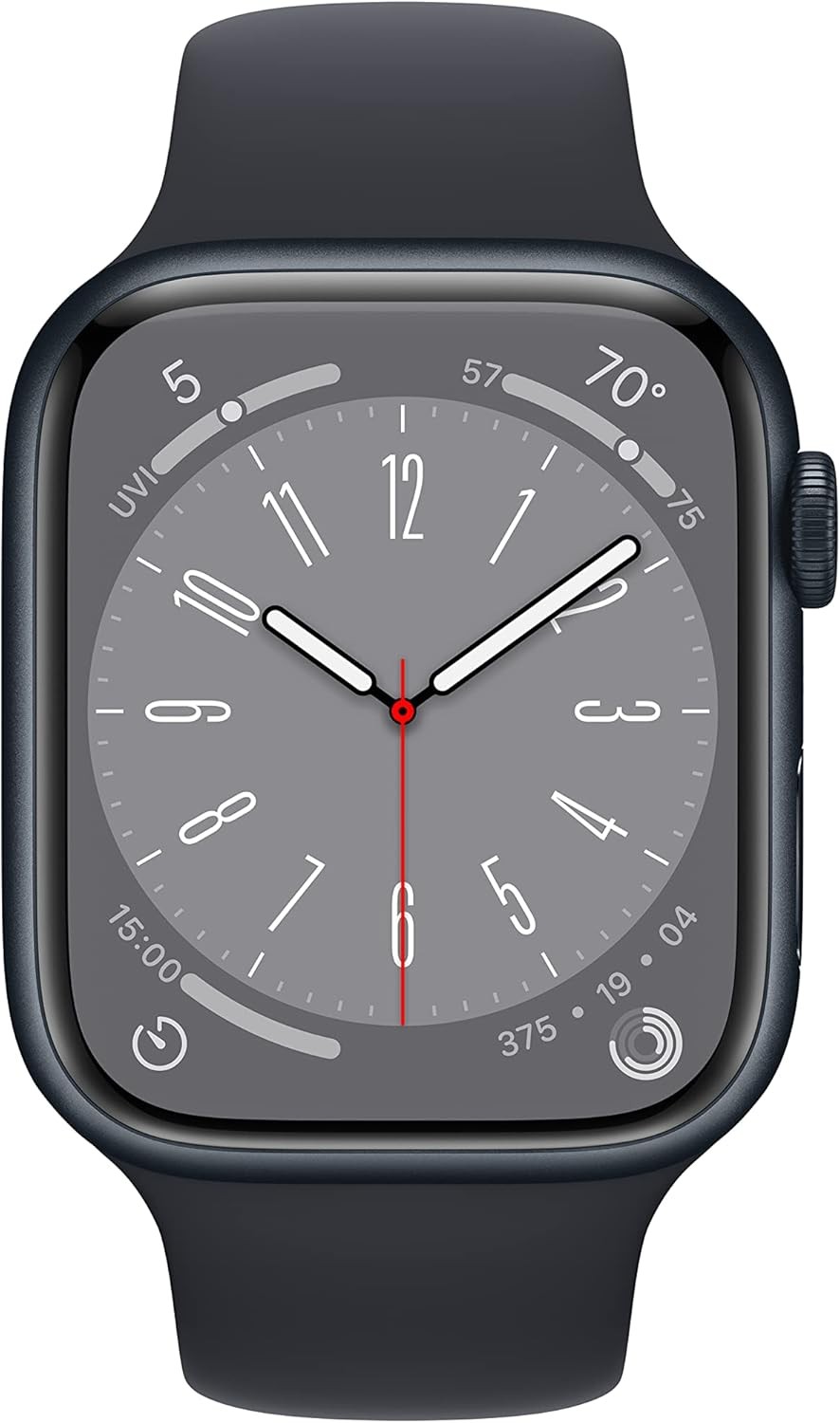 Apple Watch Series 8 Aluminum 41mm (GPS Only, No Cellular) Midnight (Excellent)